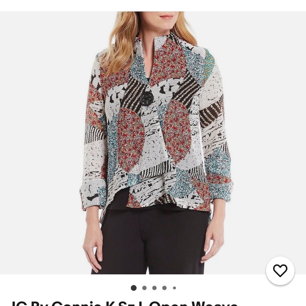 T&J Designs Multicolor Patterned Blazer - Picture 14 of 15